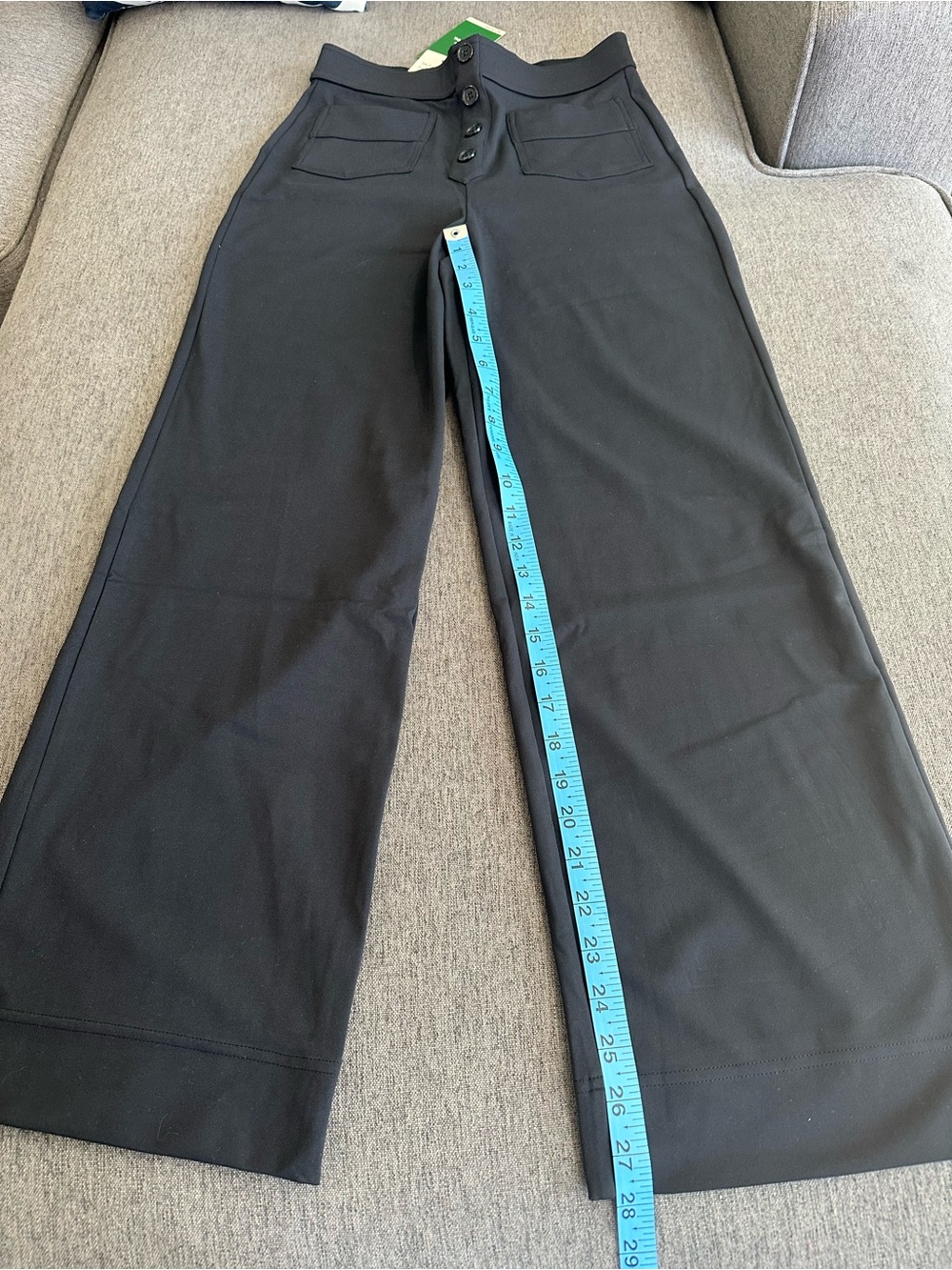 HALARA Halo Tek Air Black Petite High-Rise Active Pants - Picture 4 of 6